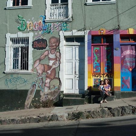 De Colores Hostal Valparaíso Exterior foto